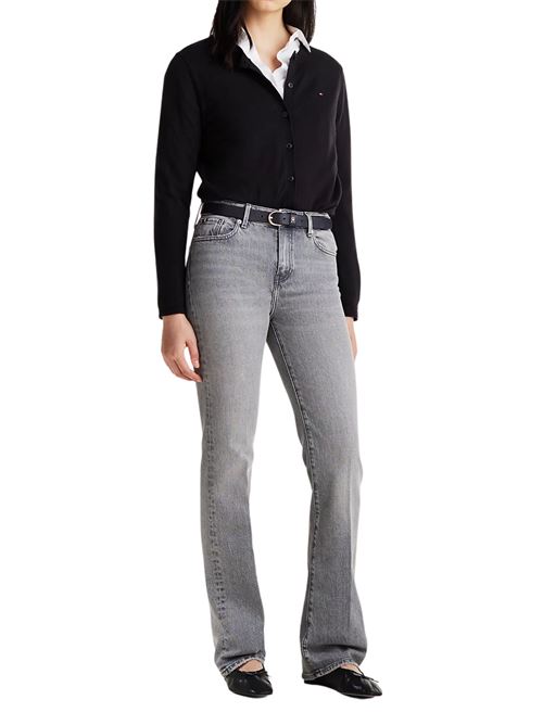 Jeans grigi in cotone Tommy Hilfiger | WW0WW437031CE